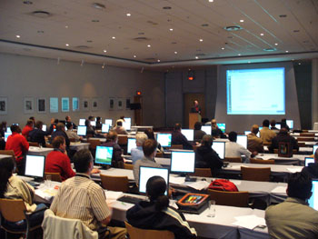 Giving a sold-out MapServer workshop in Cape Town, South Africa Giving a sold-out MapServer workshop in Cape Town, SA